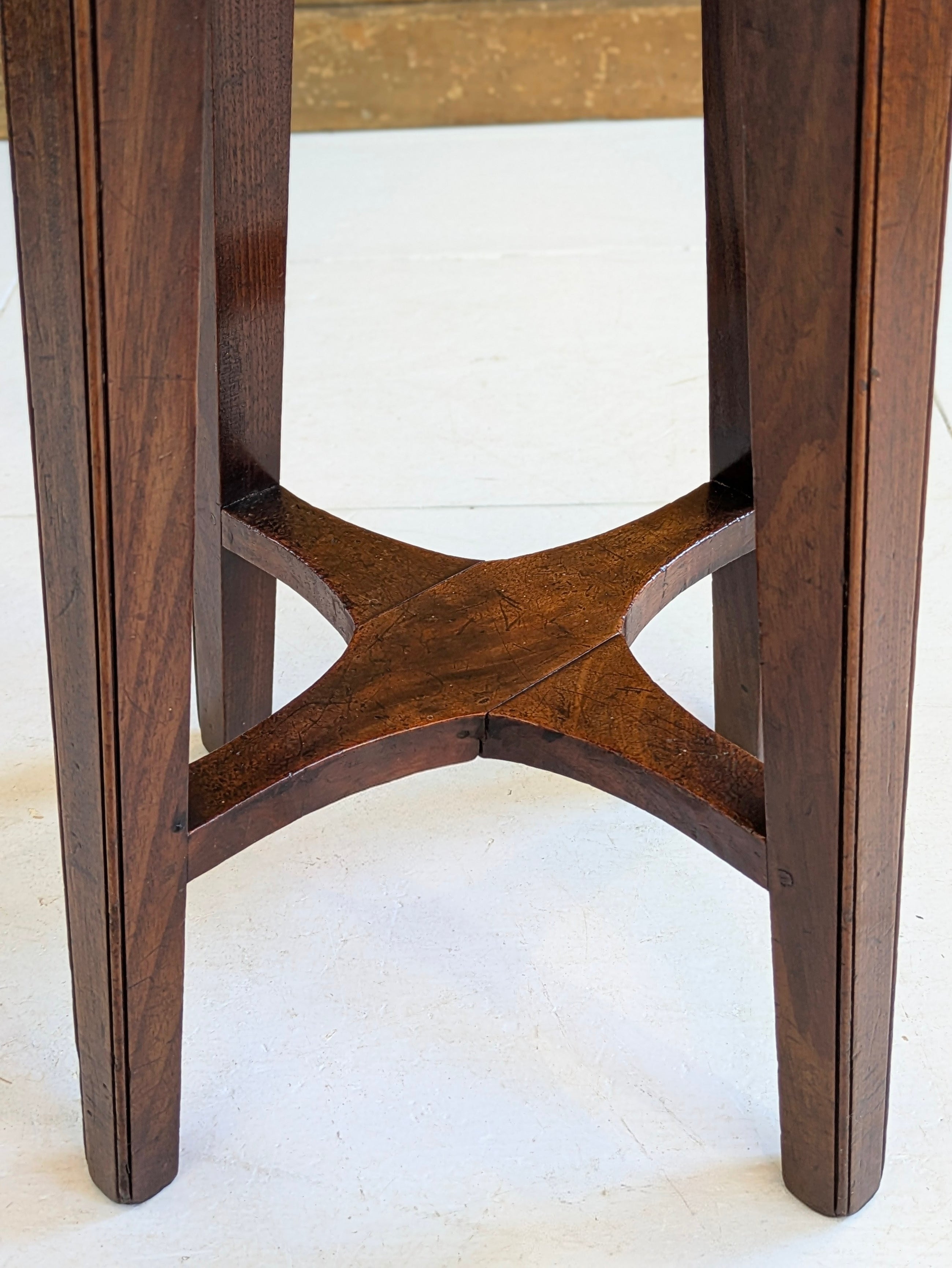 A George III Mahogany Stool