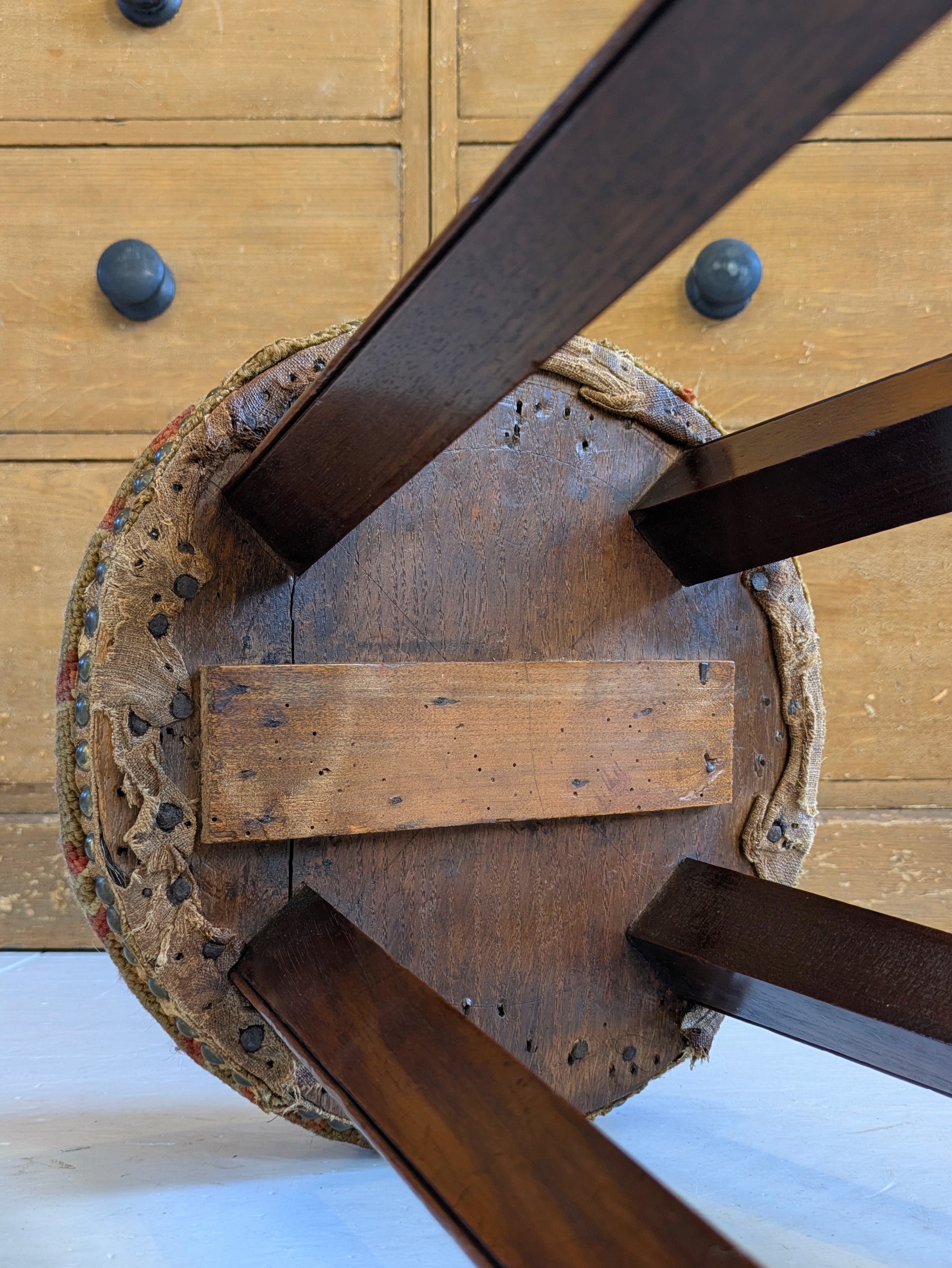 A George III Mahogany Stool