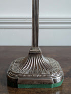 A Pair of Elkington Silver Plate Table Lamps