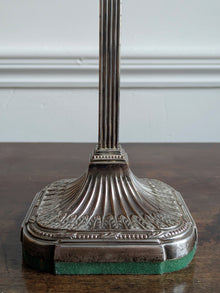 A Pair of Elkington Silver Plate Table Lamps