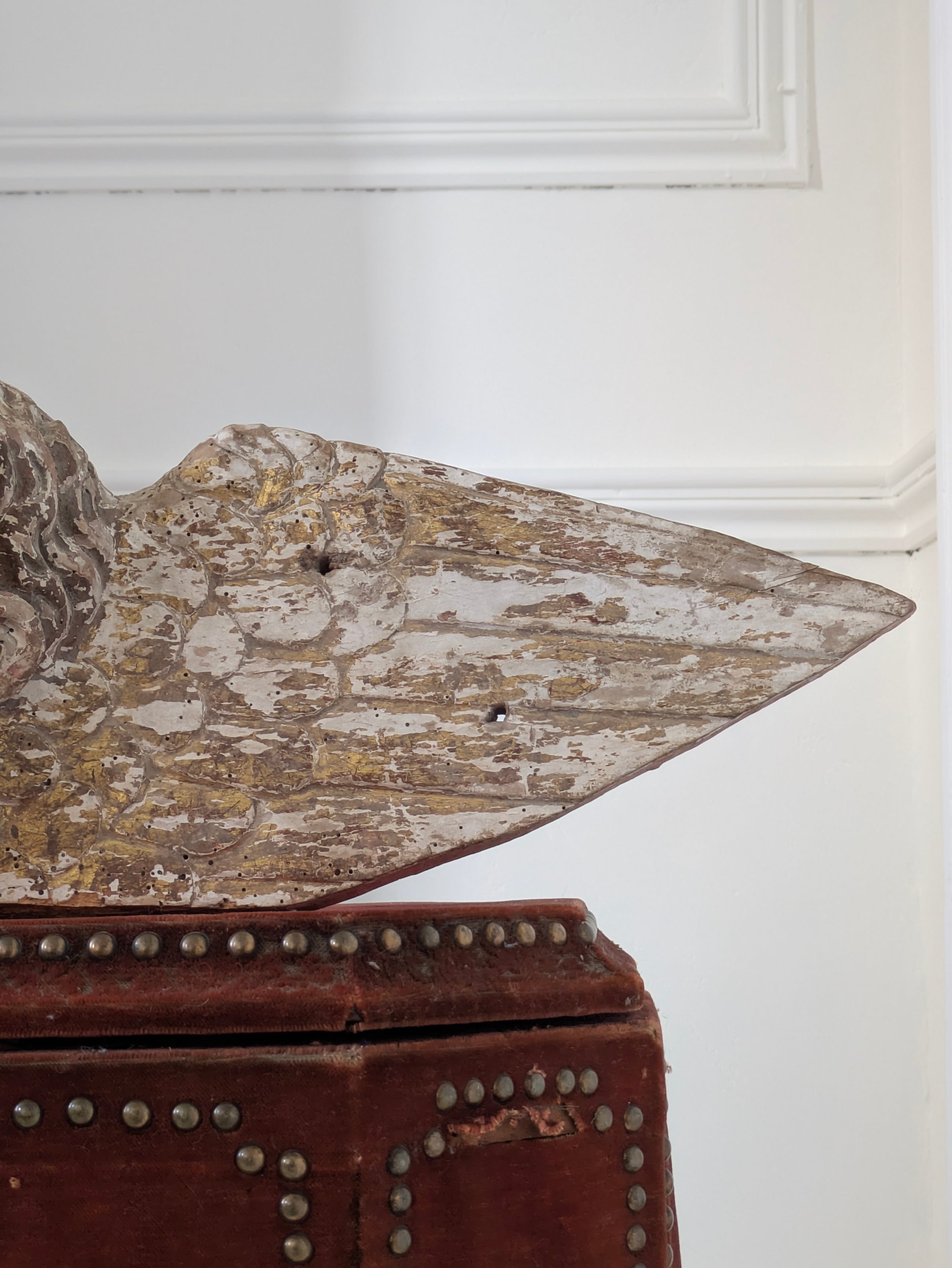 17th Century Fruitwood Putto