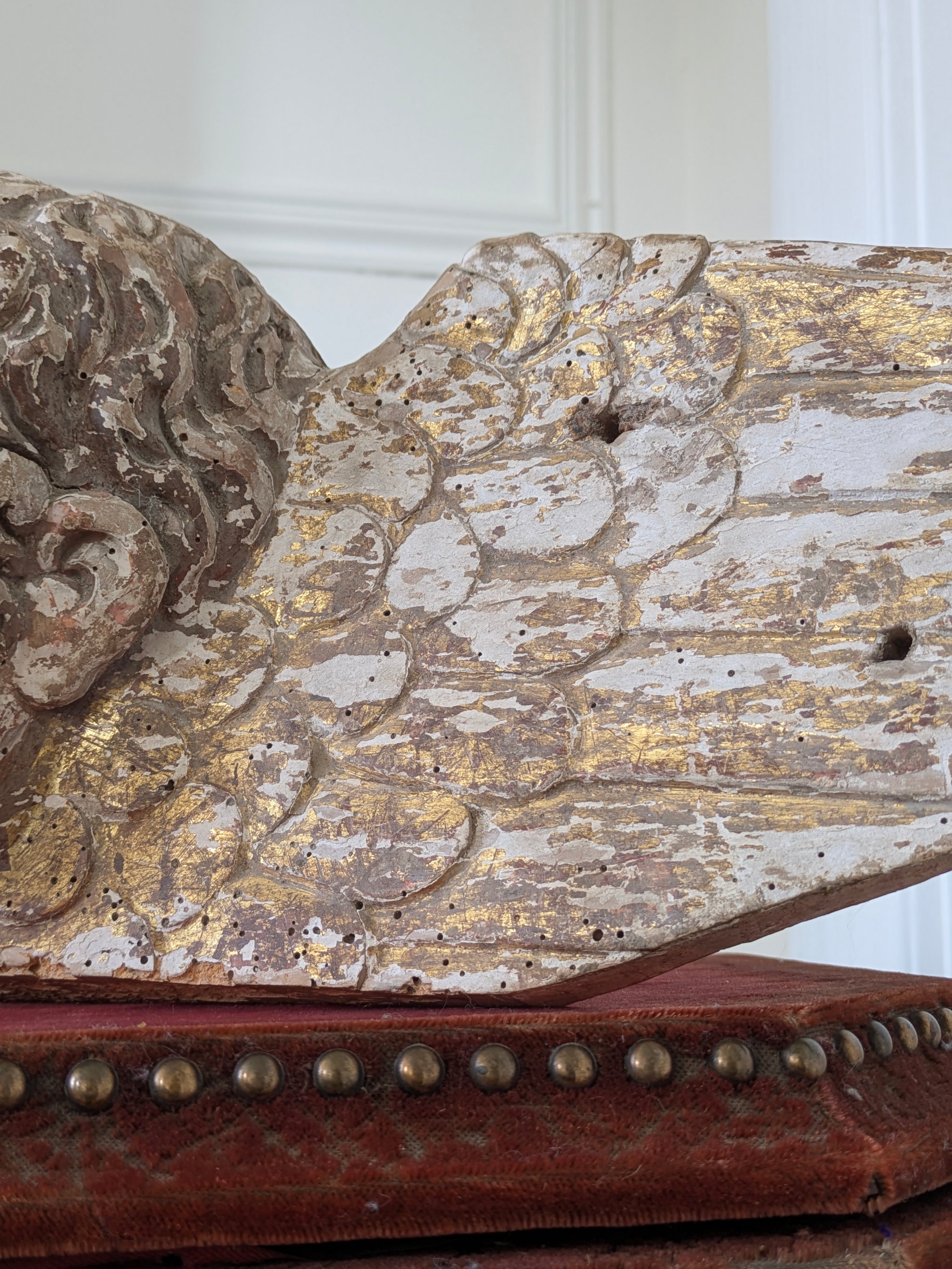 17th Century Fruitwood Putto