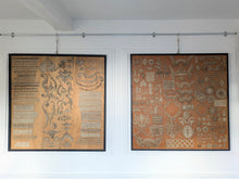 A Pair of Plaster Moulding Displays