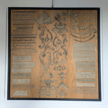 A Pair of Plaster Moulding Displays