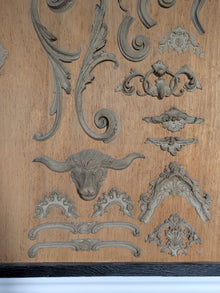 A Pair of Plaster Moulding Displays