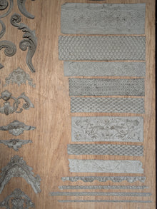 A Pair of Plaster Moulding Displays