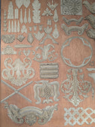 A Pair of Plaster Moulding Displays