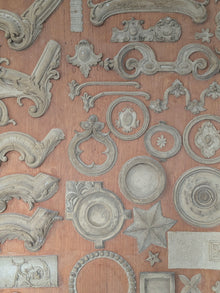 A Pair of Plaster Moulding Displays