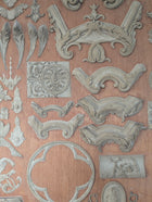 A Pair of Plaster Moulding Displays