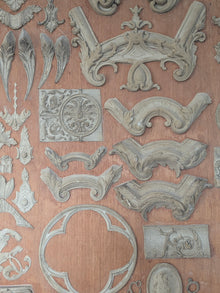 A Pair of Plaster Moulding Displays