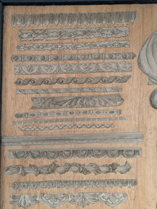 A Pair of Plaster Moulding Displays