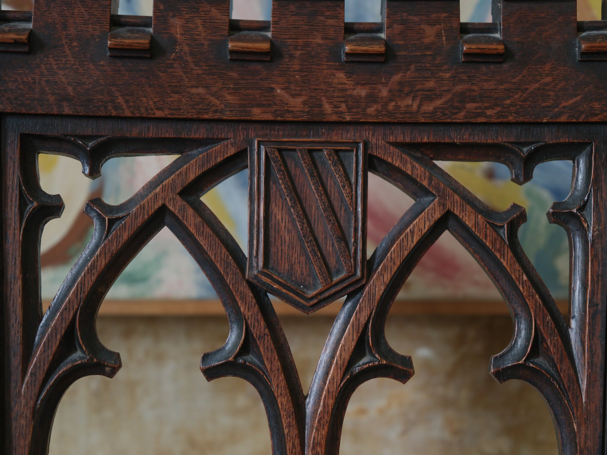 A 19th Century Gothic Revival Side Chair