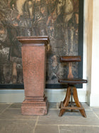A 19th Century Scagliola Pedestal