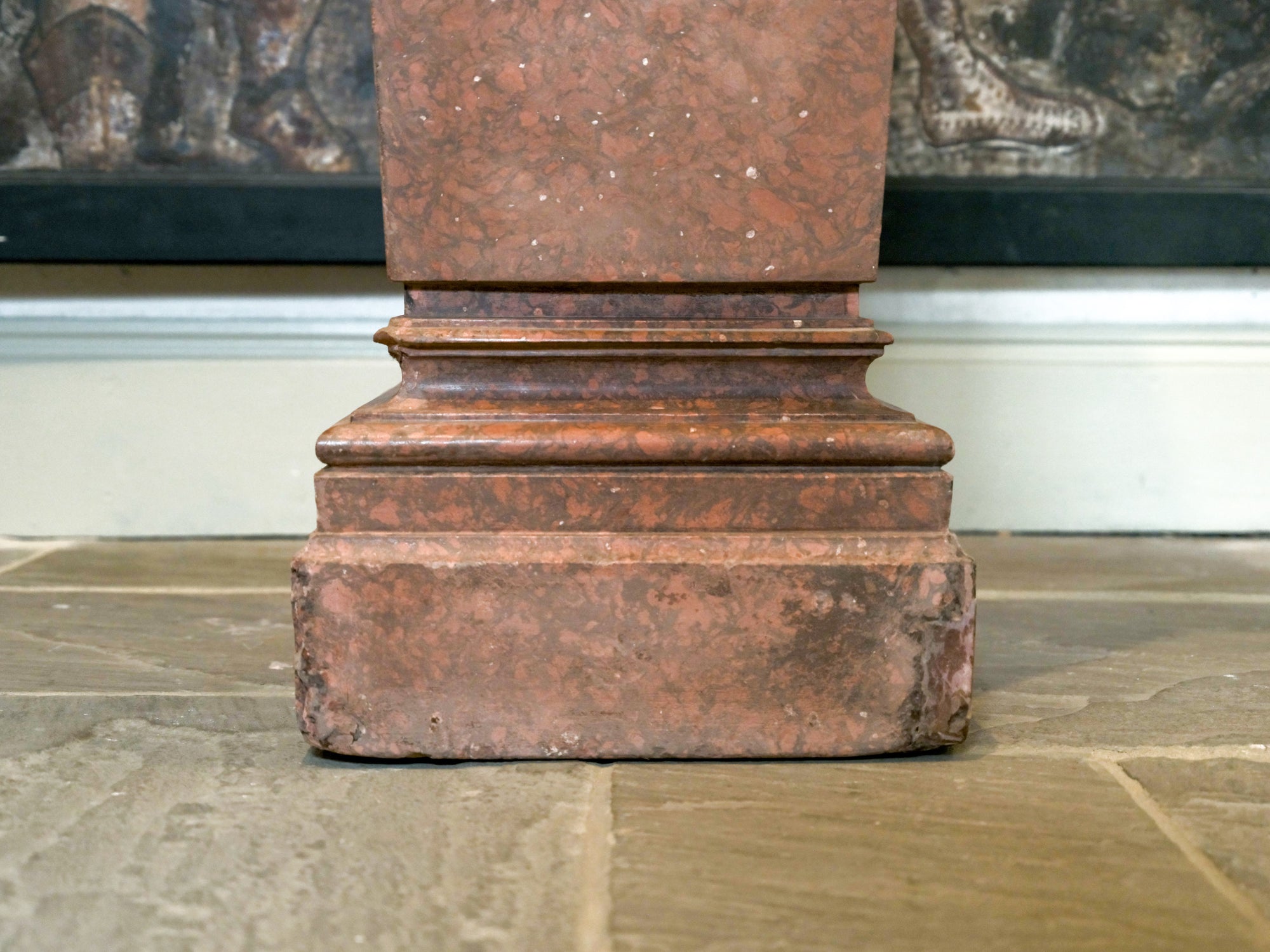 A 19th Century Scagliola Pedestal
