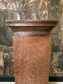A 19th Century Scagliola Pedestal