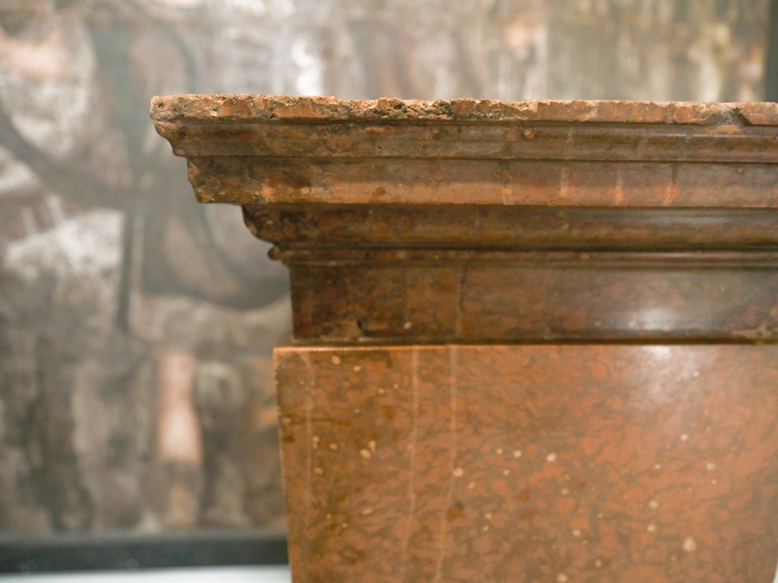 A 19th Century Scagliola Pedestal