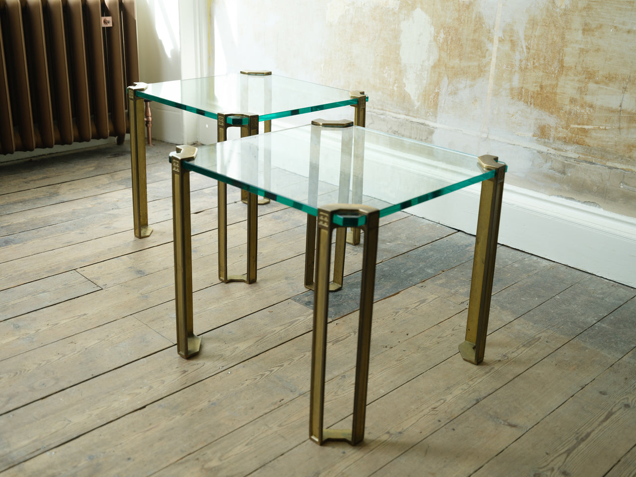 A pair of Peter Ghyczy Side Tables