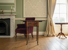 George III Zebra Wood & Mahogany Pembroke Table