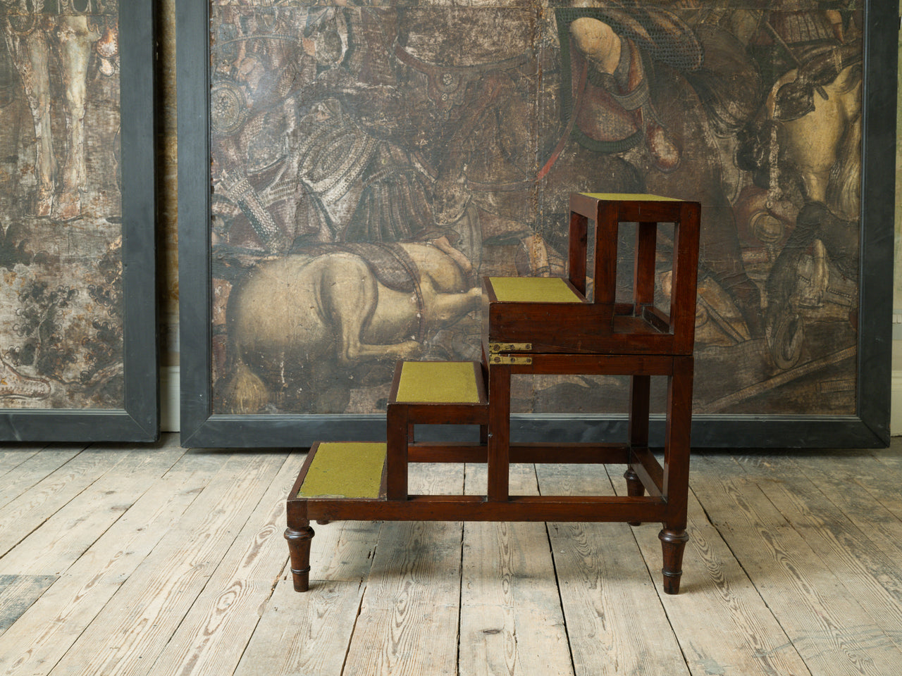 William IV Folding Library Steps