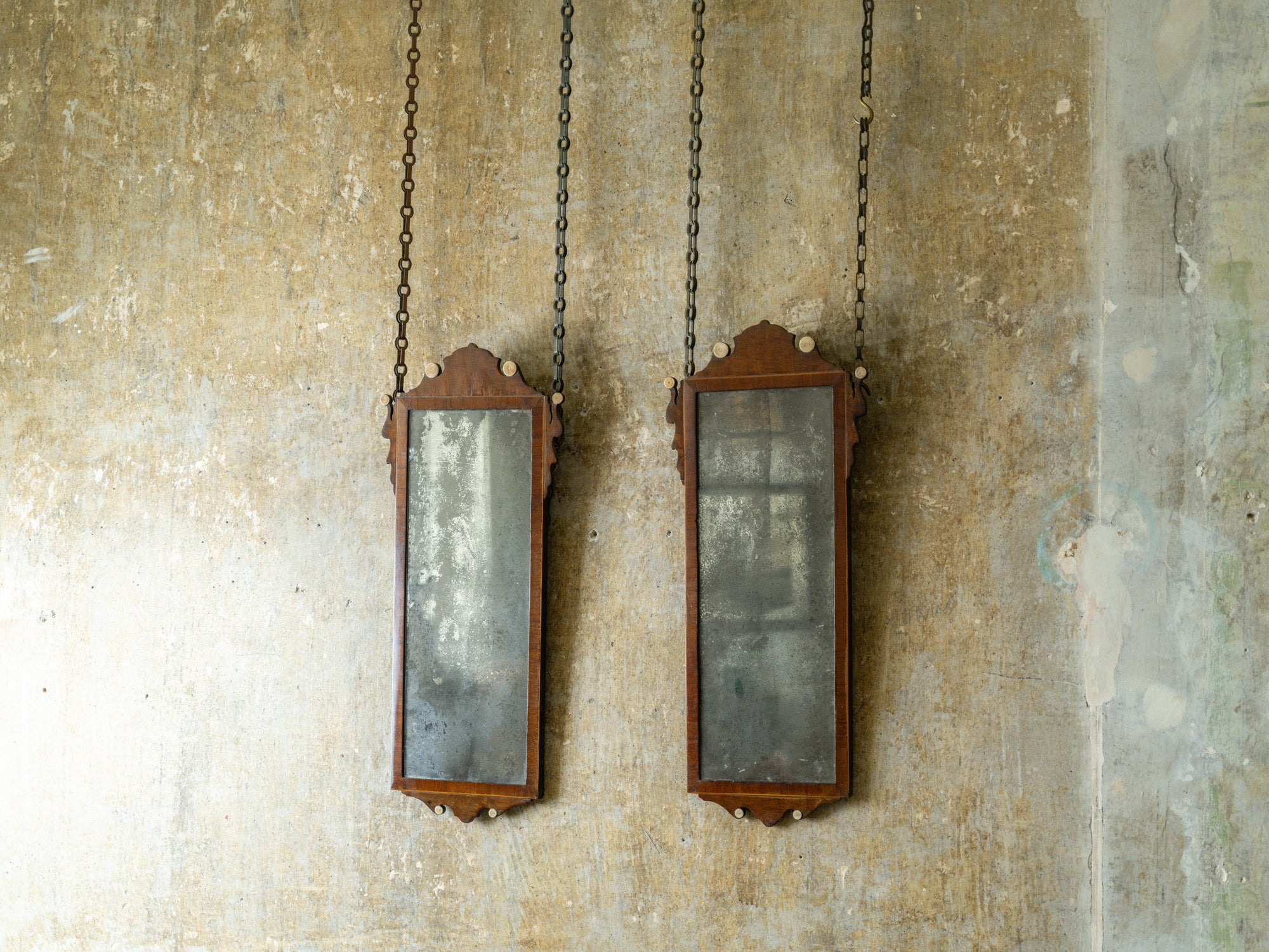 A Pair of 18th Century Mirrors