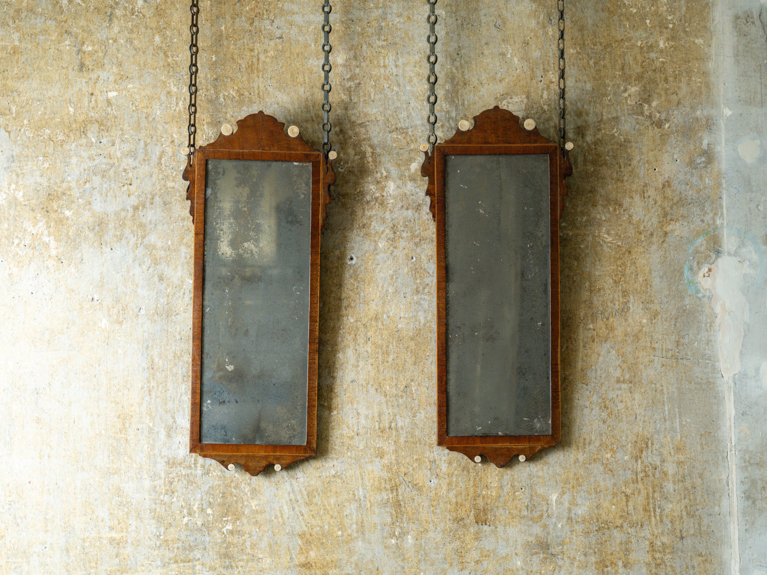 A Pair of 18th Century Mirrors