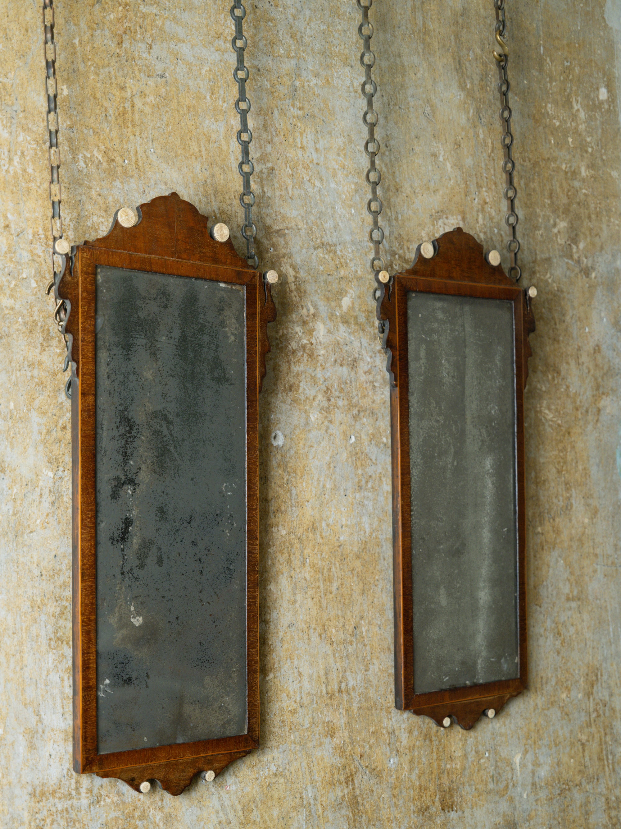 A Pair of 18th Century Mirrors