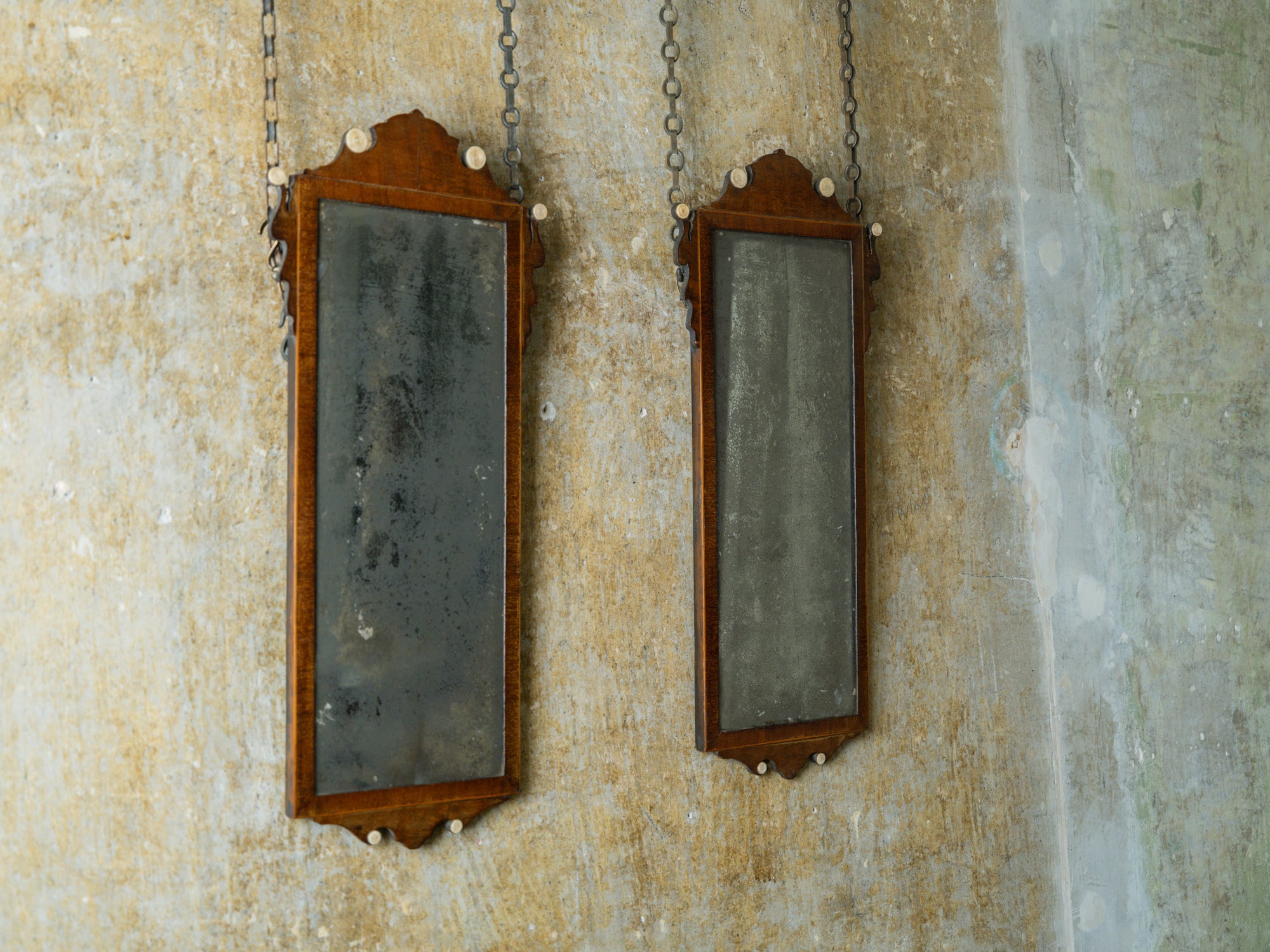 A Pair of 18th Century Mirrors