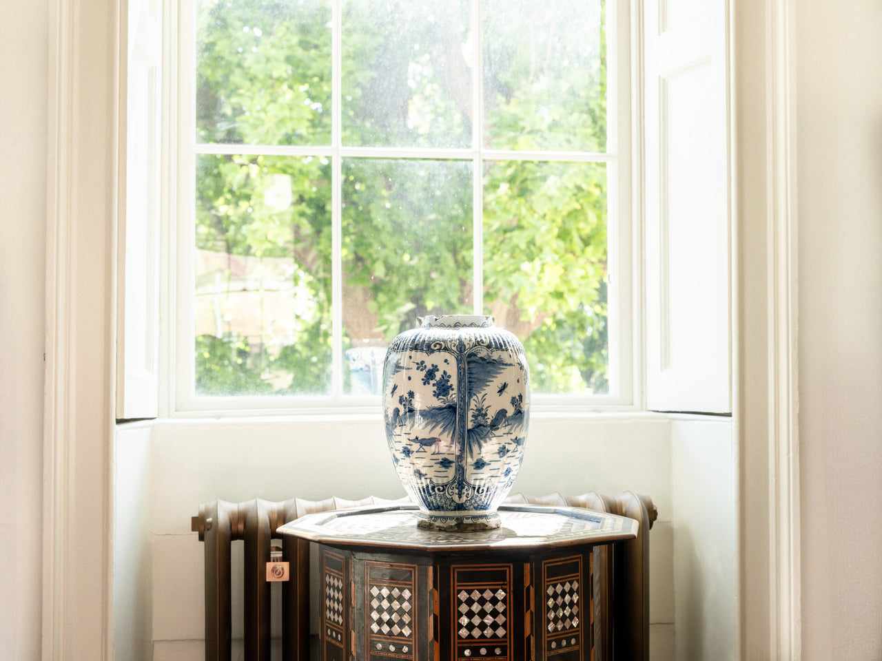 A 17th Century Dutch Delft Storage Jar