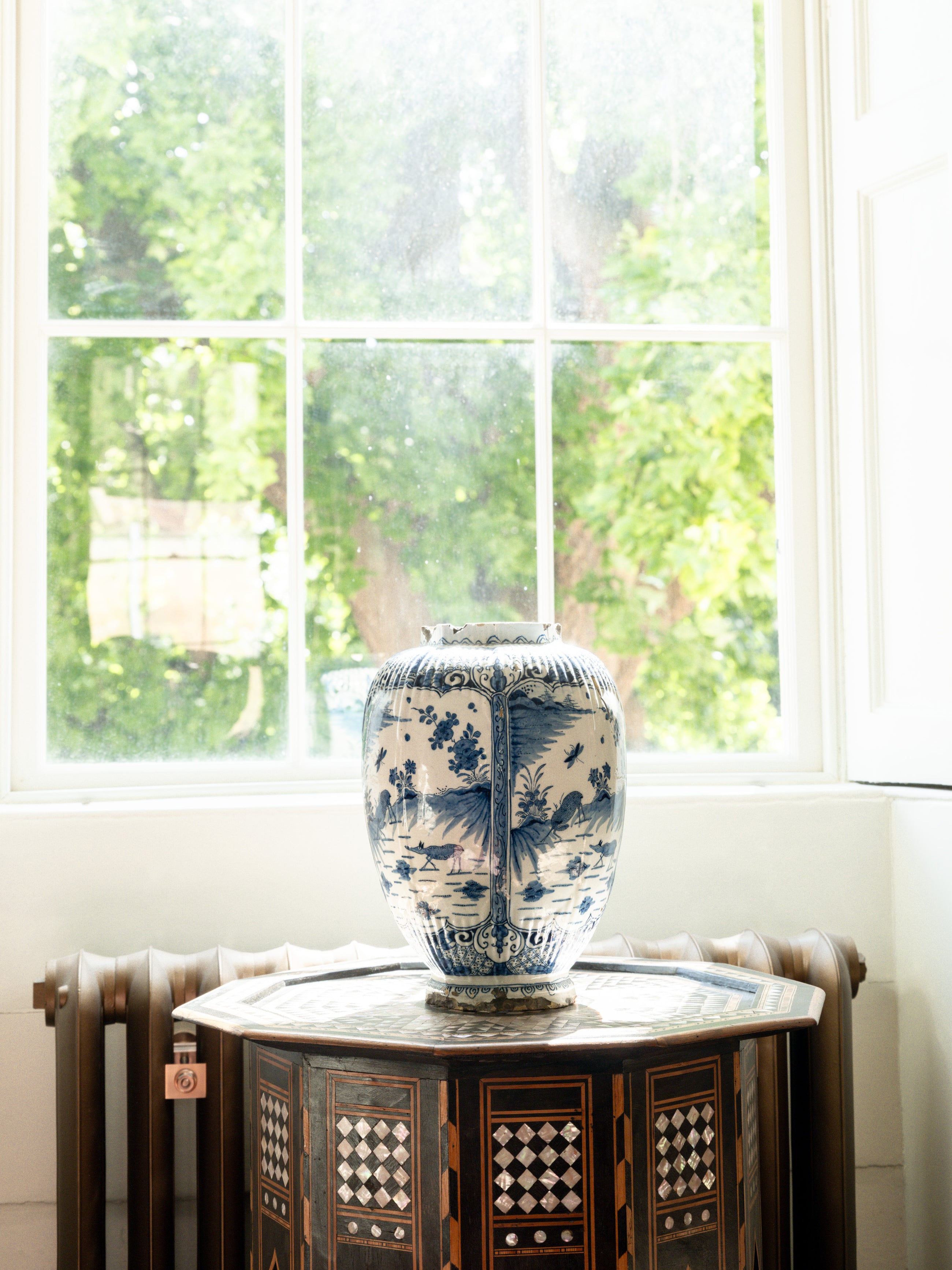 A 17th Century Dutch Delft Storage Jar