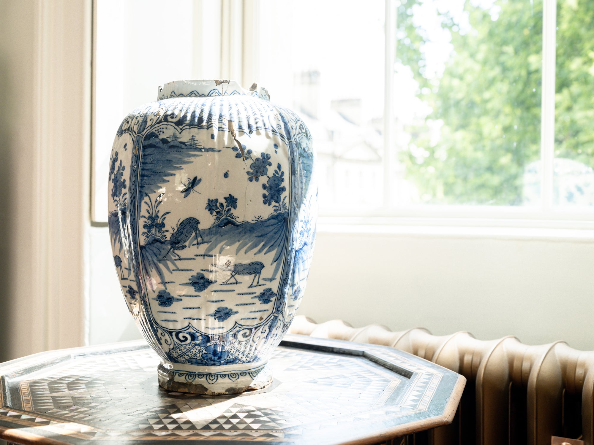 A 17th Century Dutch Delft Storage Jar