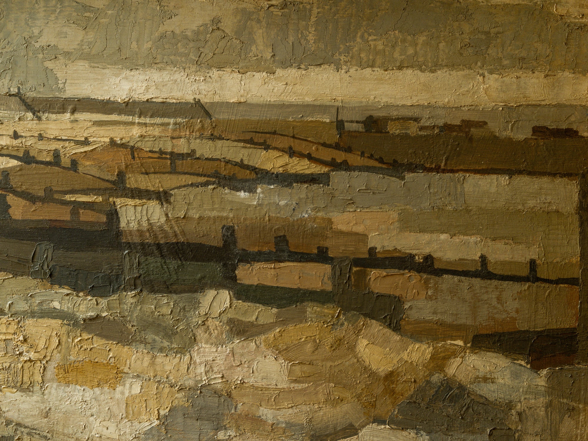 Abstract Oil on Board
