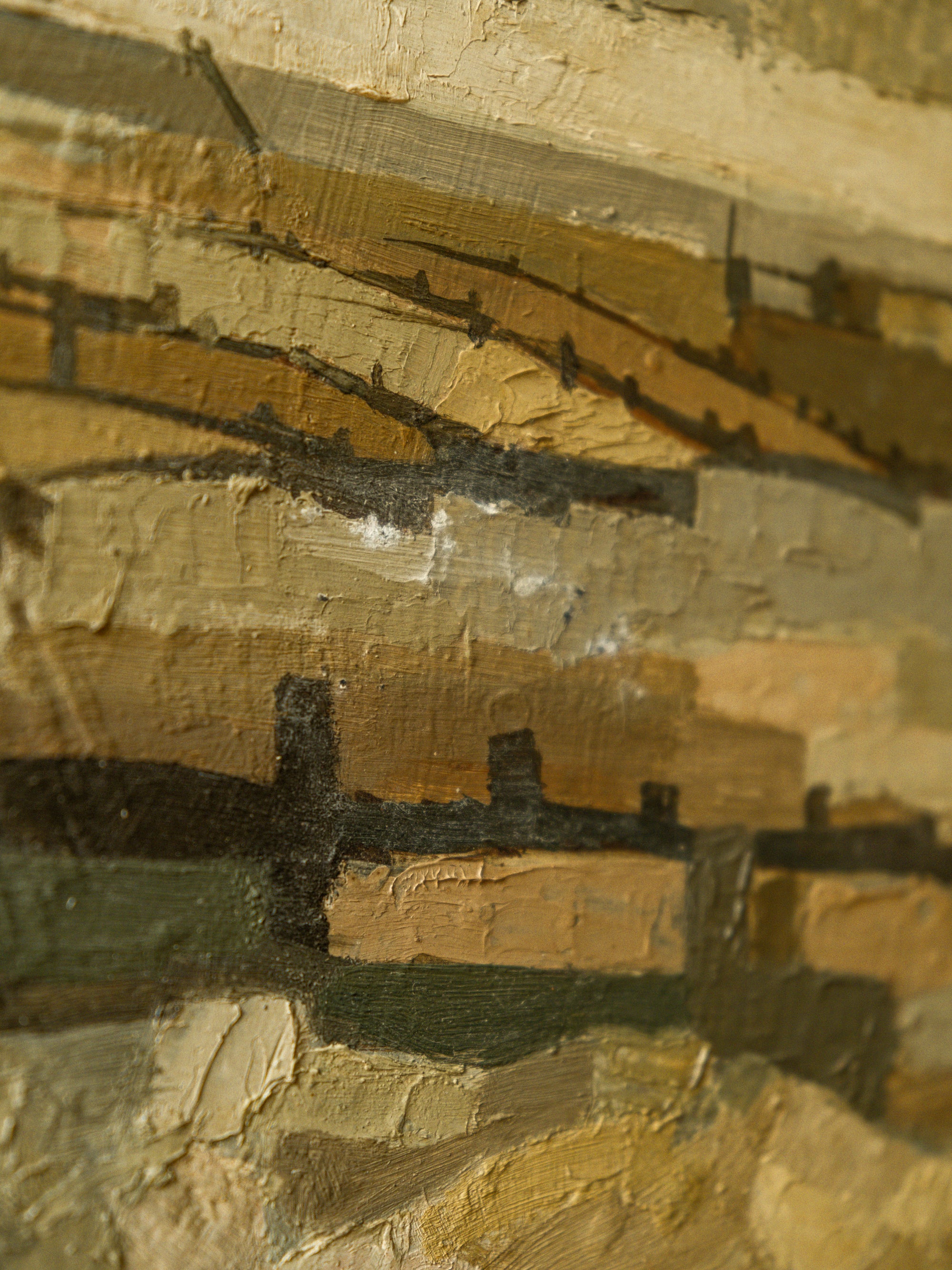 Abstract Oil on Board