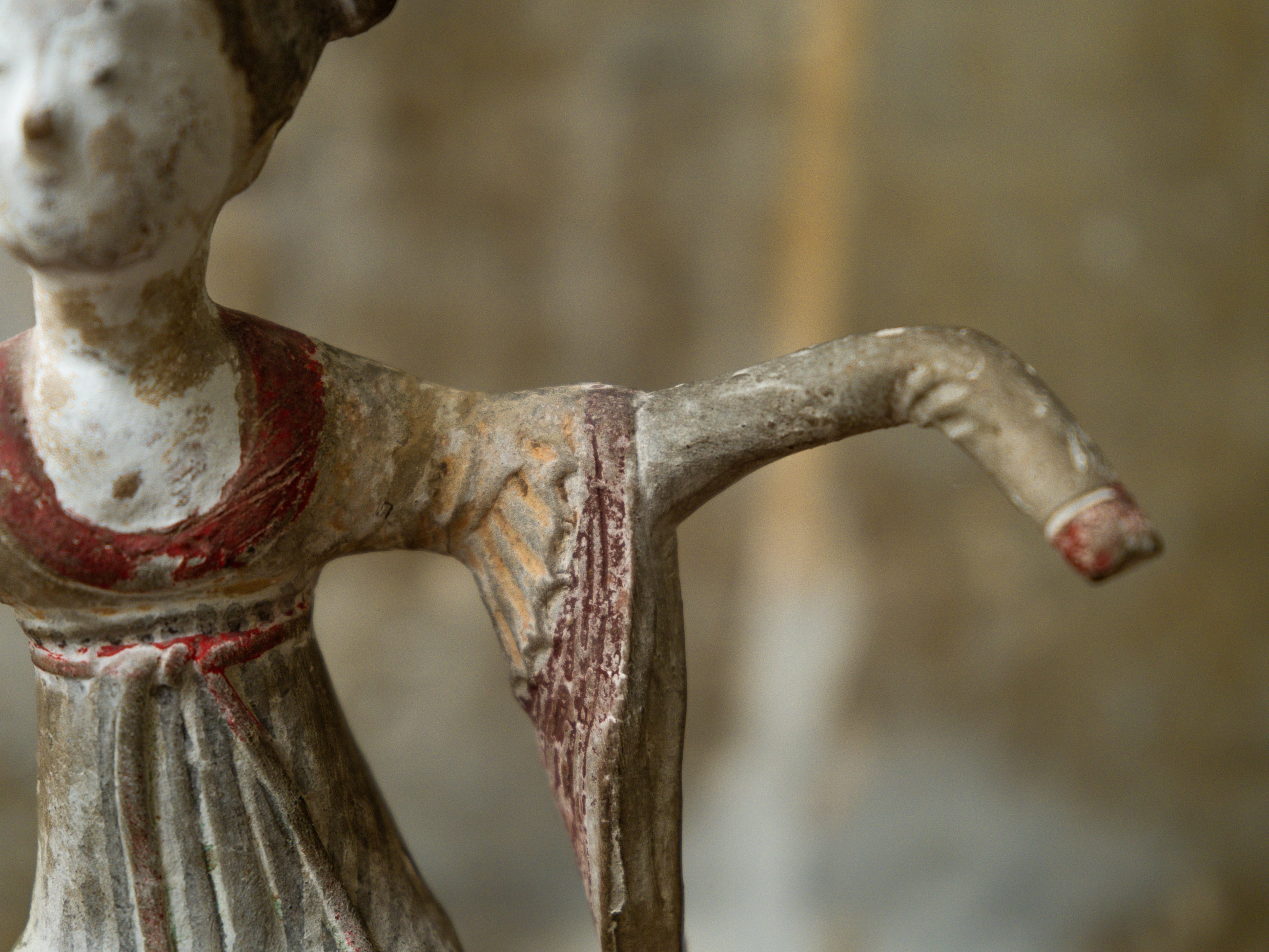 A Tang Dynasty Dancing Tomb Figure