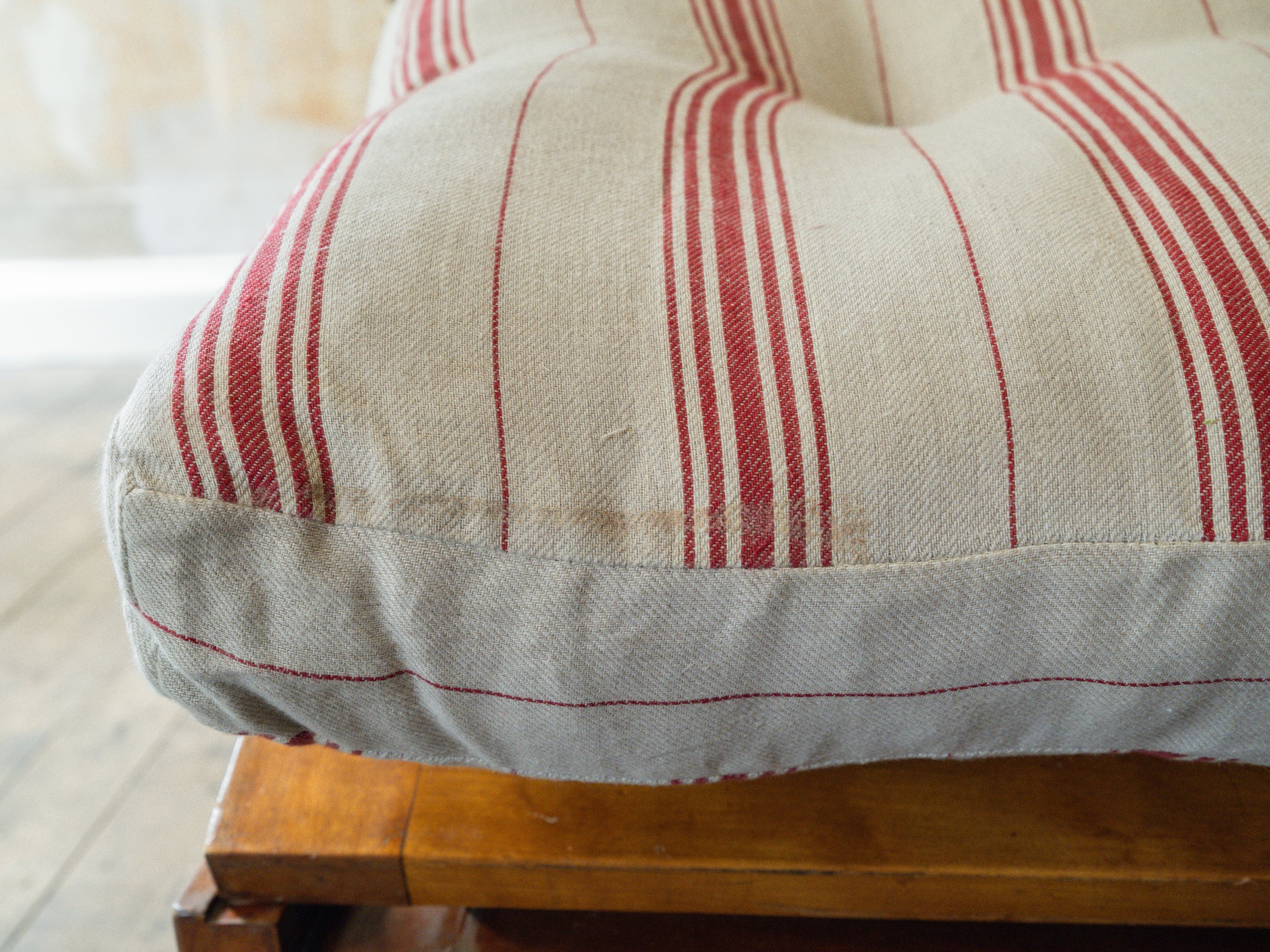 A Large 19th Century Bespoke Day Bed