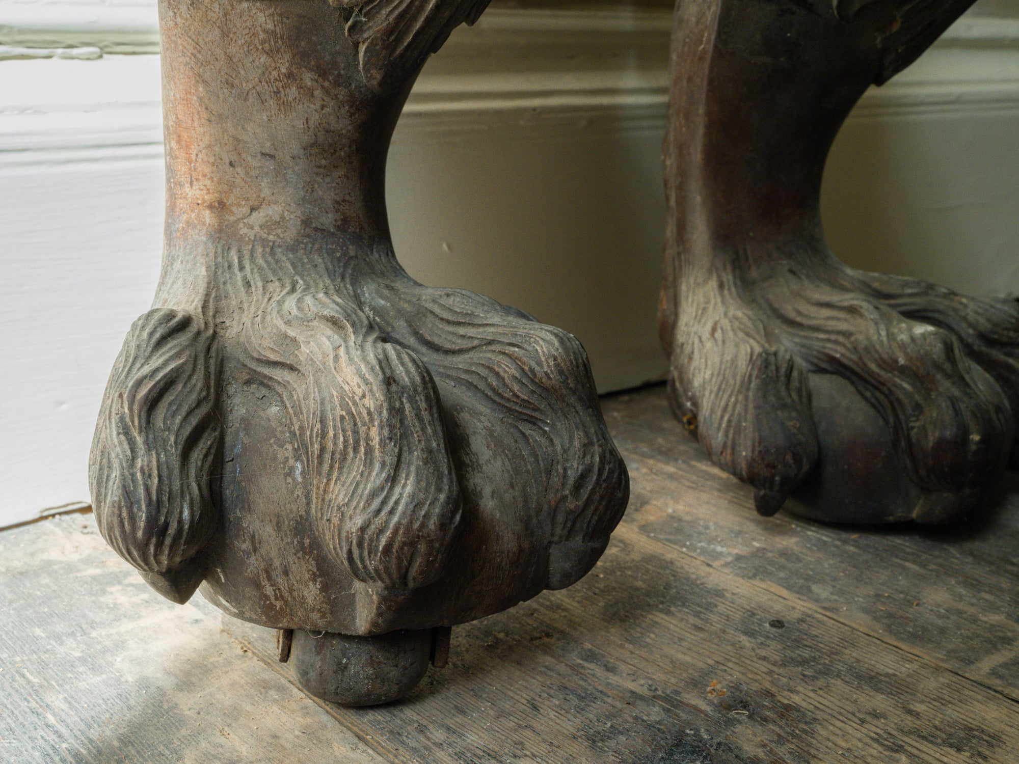 George III Four Poster Bed Legs