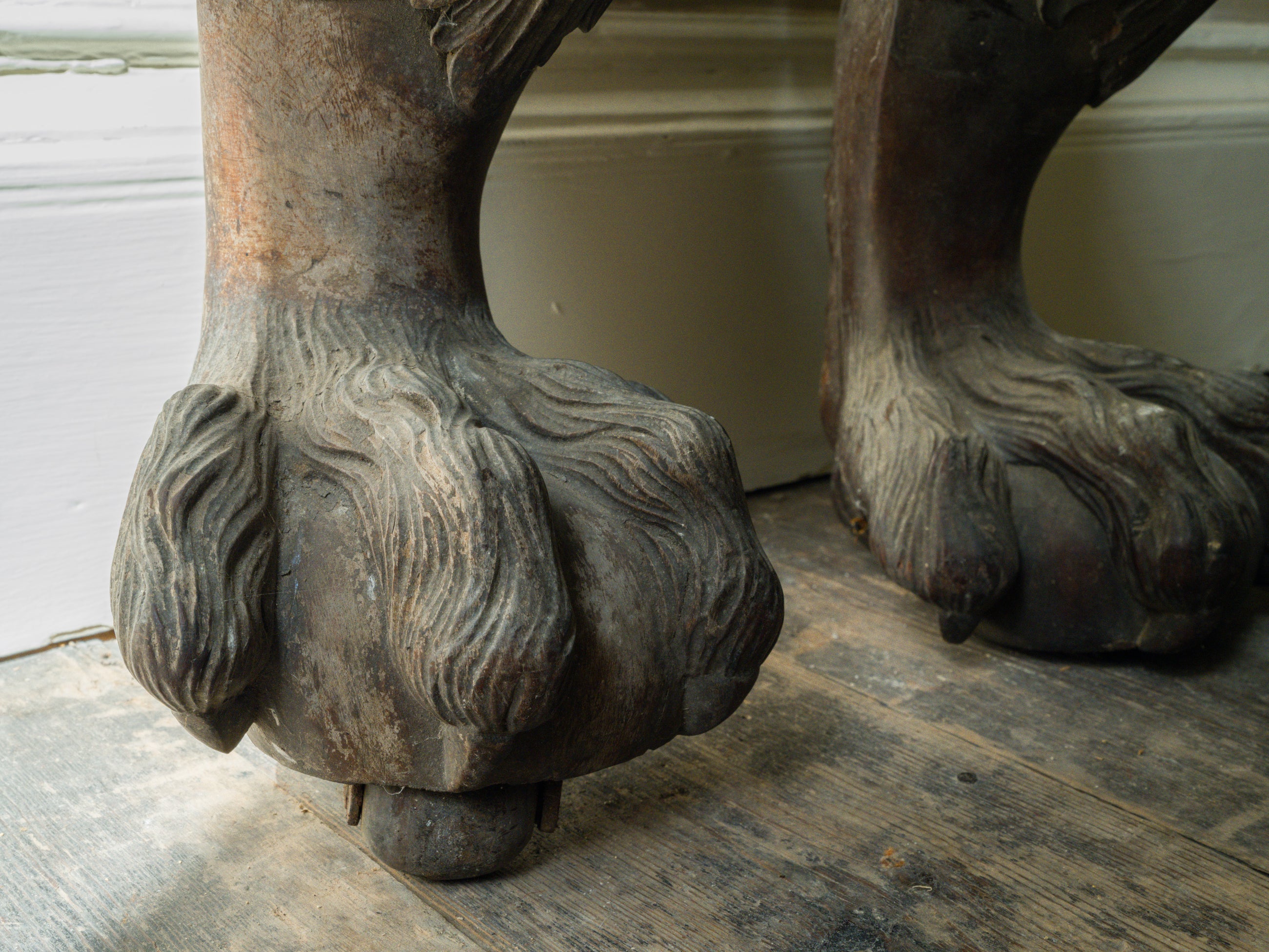 George III Four Poster Bed Legs