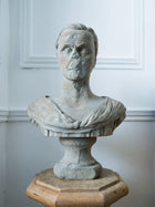 An 18th Century Carved Stone Male Bust