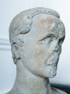 An 18th Century Carved Stone Male Bust