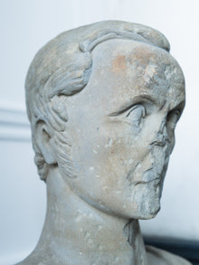 An 18th Century Carved Stone Male Bust