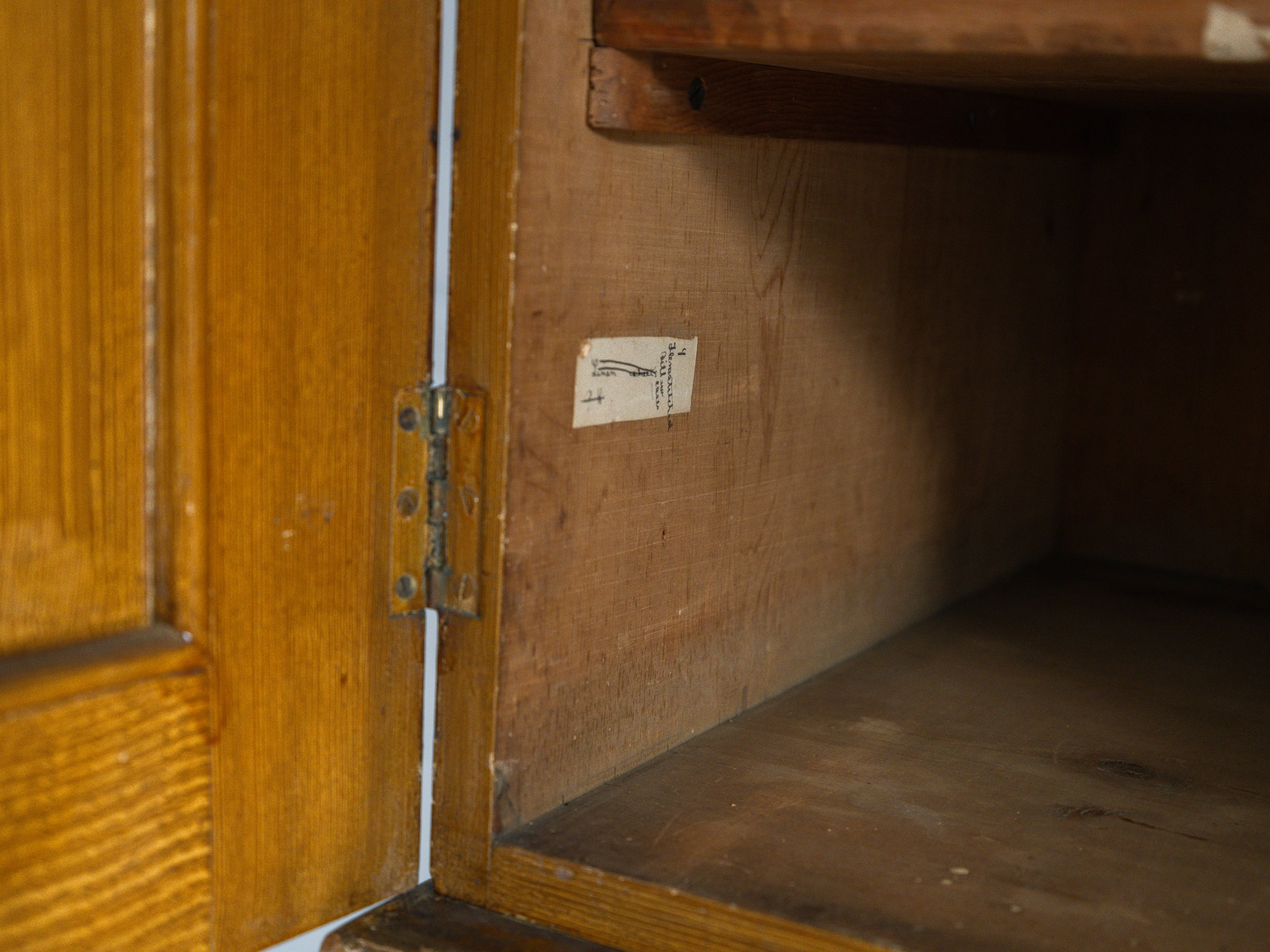A 19th Century House Keepers Cupboard