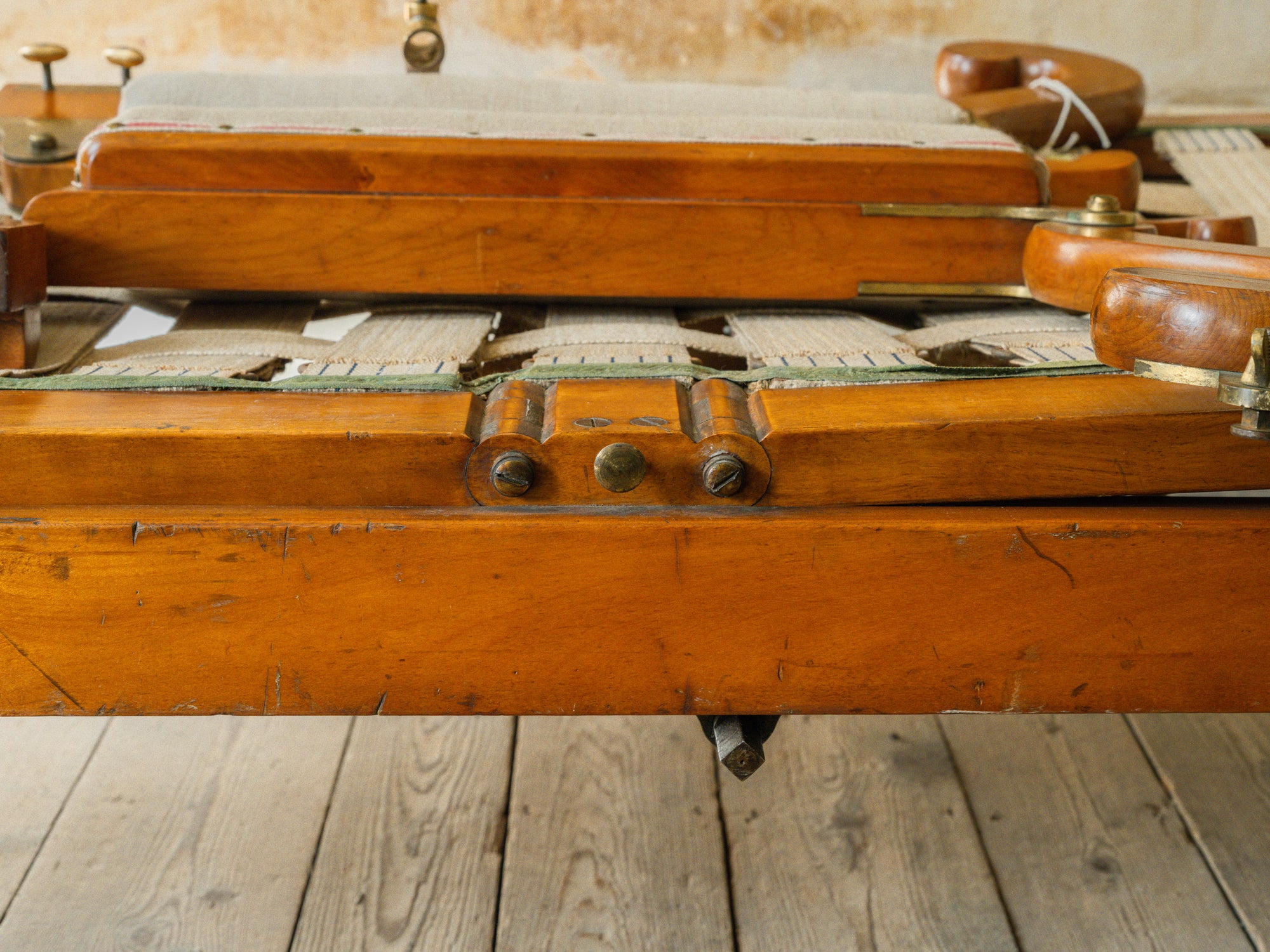 A Large 19th Century Bespoke Day Bed