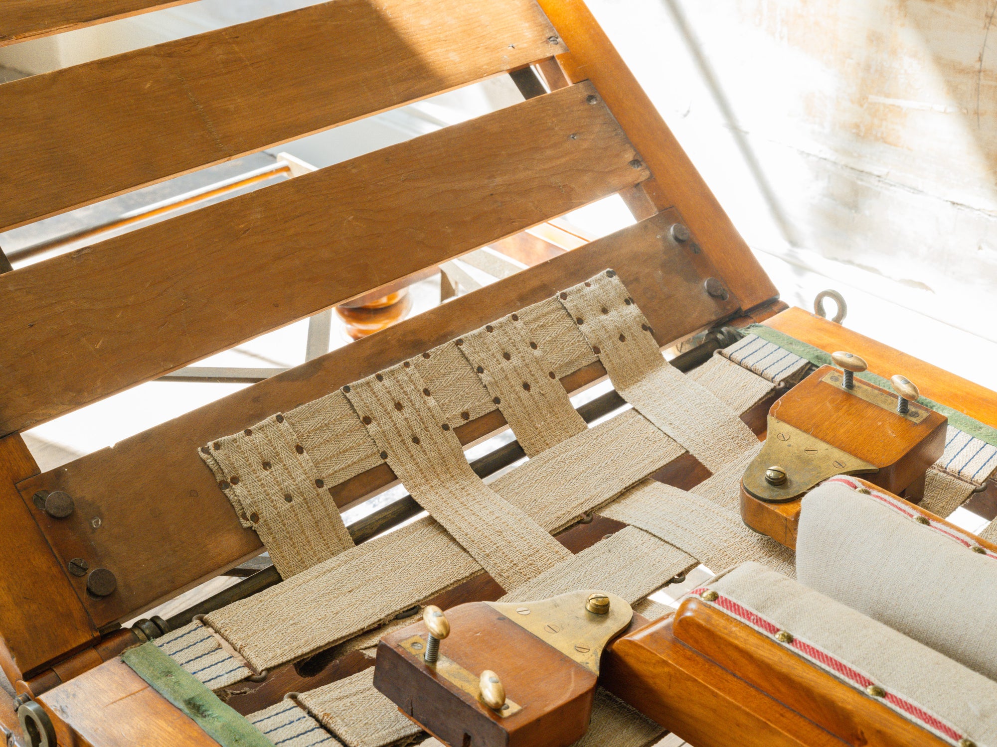 A Large 19th Century Bespoke Day Bed