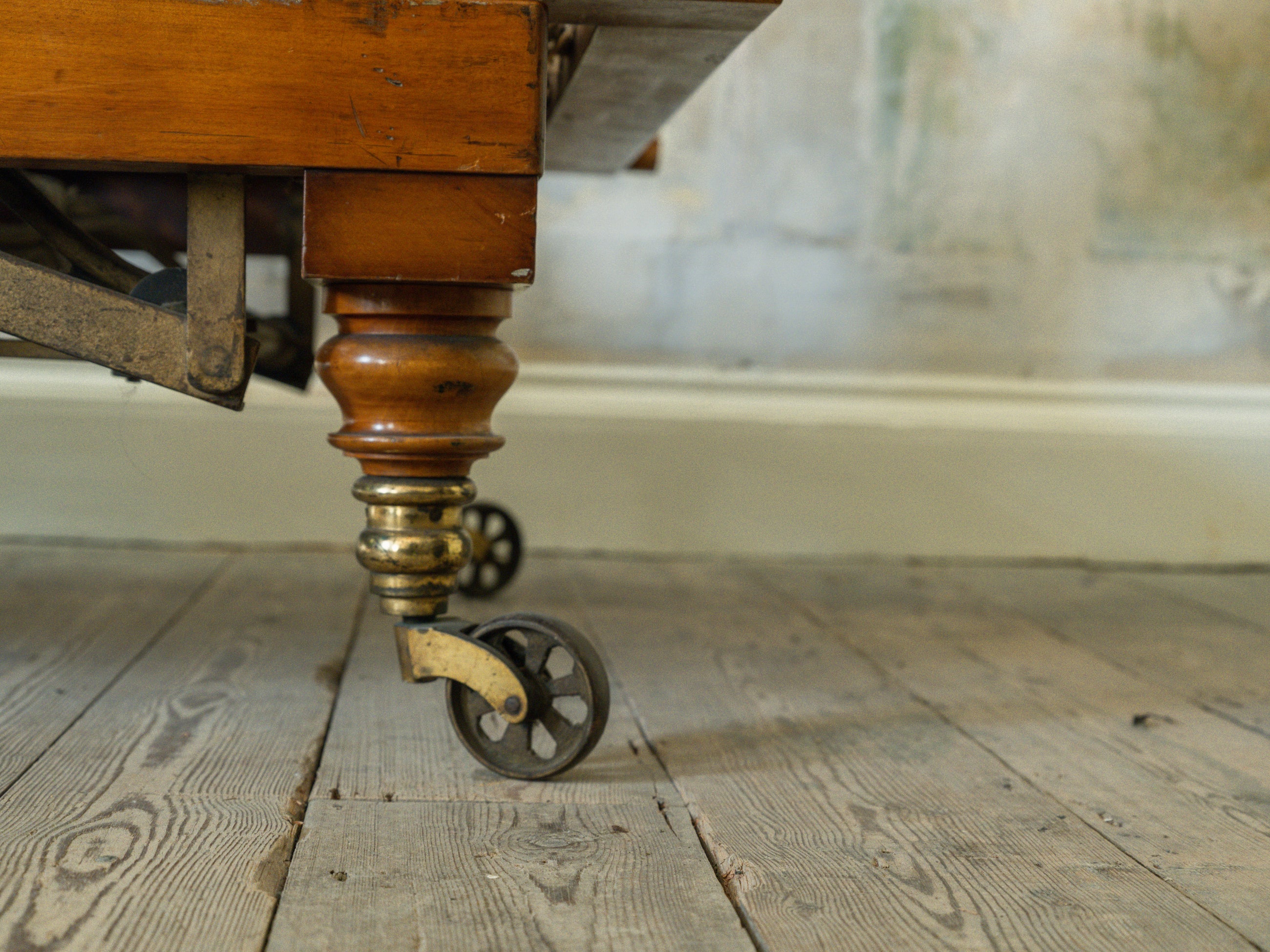 A Large 19th Century Bespoke Day Bed