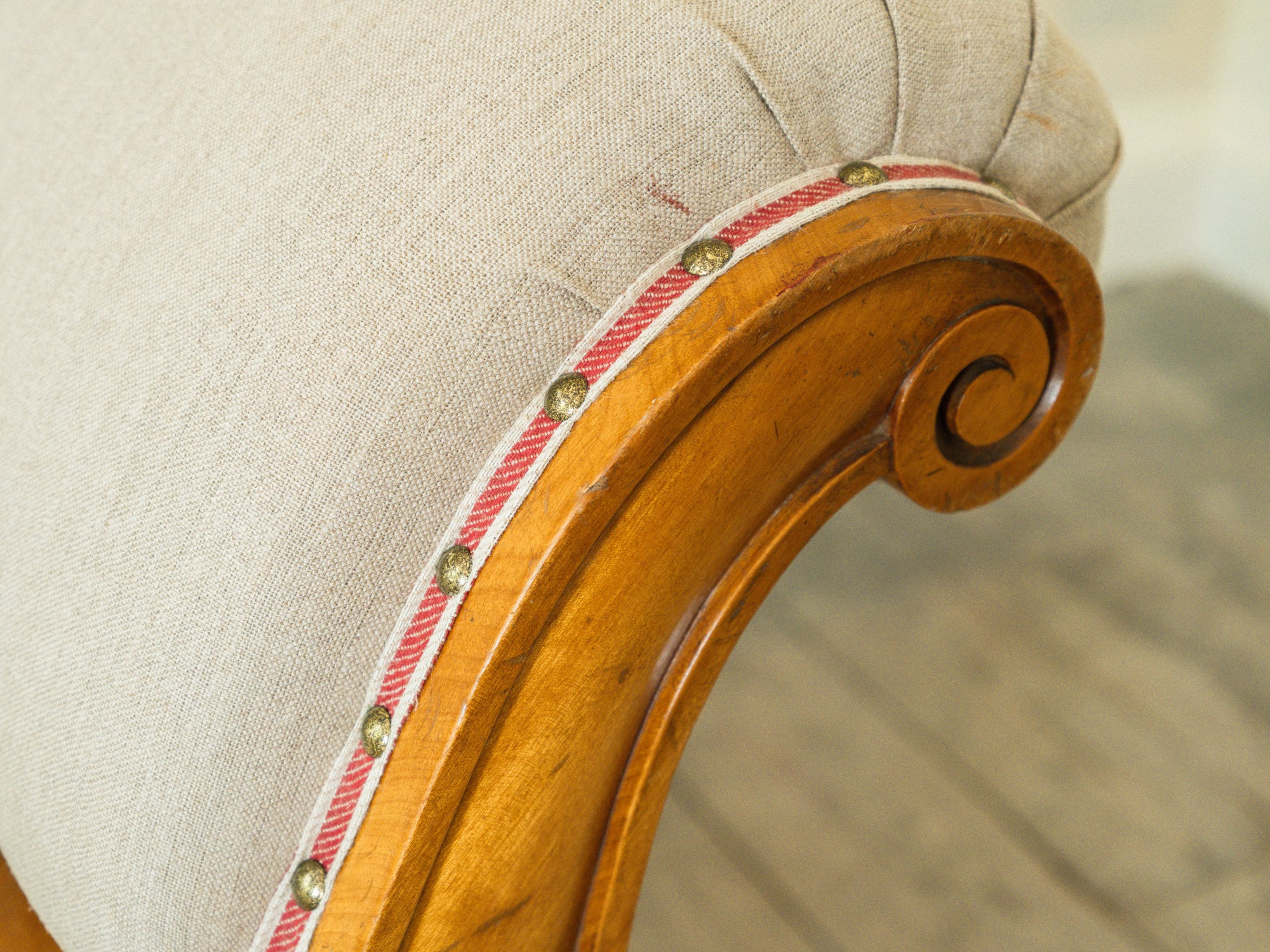 A Large 19th Century Bespoke Day Bed