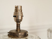 A Pair Of 19th Century Crystal Oil Lamps by Hinks