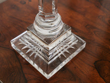 A Pair Of 19th Century Crystal Oil Lamps by Hinks