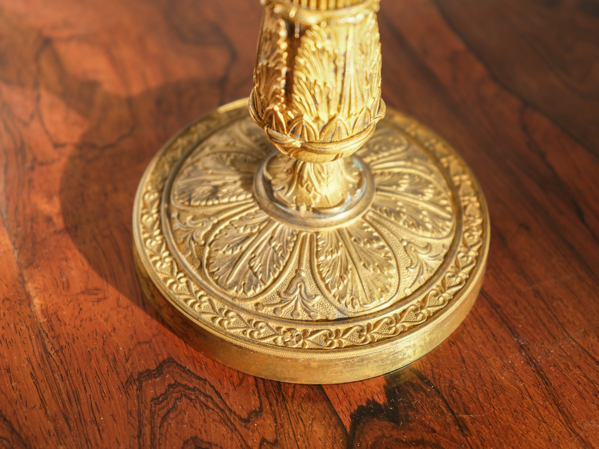 A Pair of Charles X Candlesticks