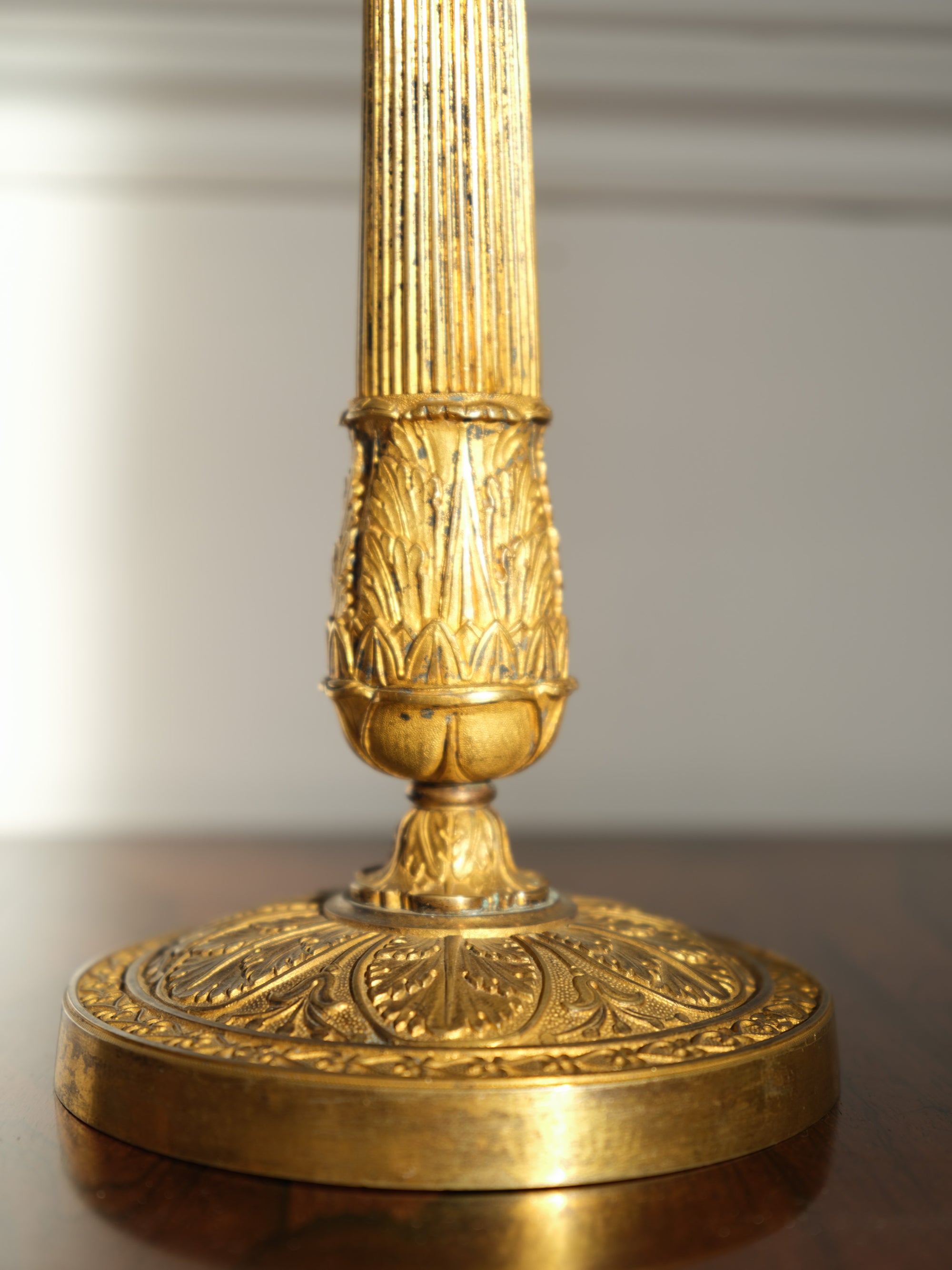 A Pair of Charles X Candlesticks