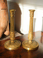 A Pair of Charles X Candlesticks