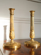 A Pair of Charles X Candlesticks